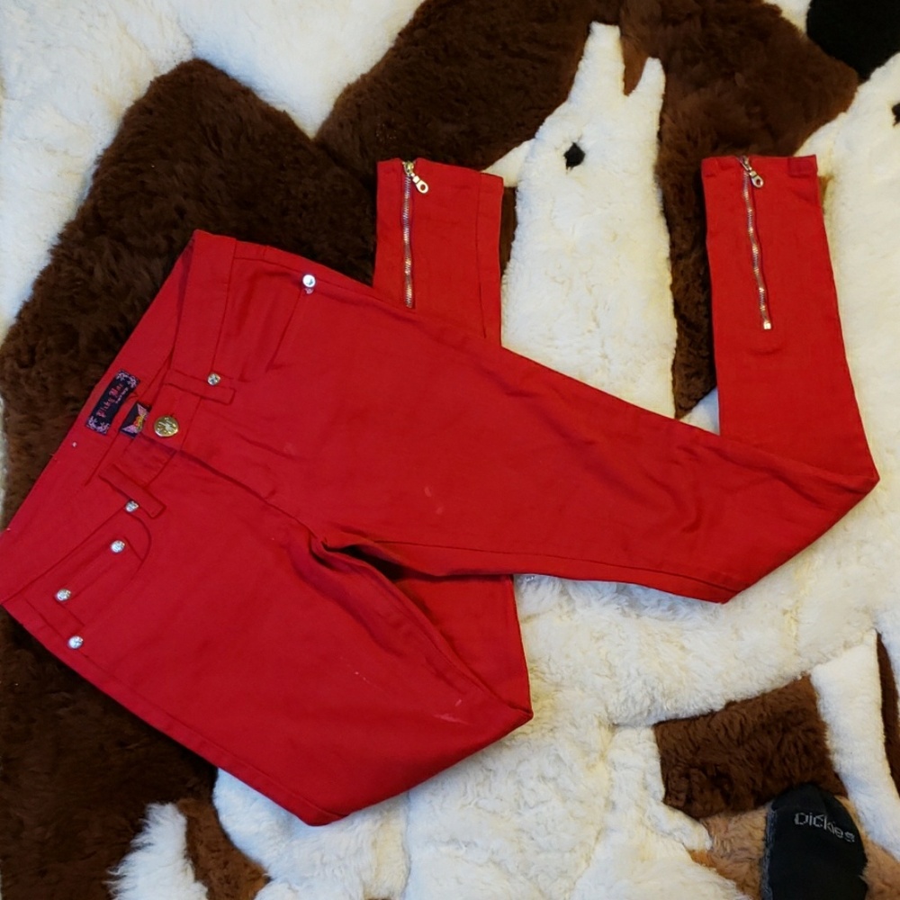 Red Picky boo jeans
